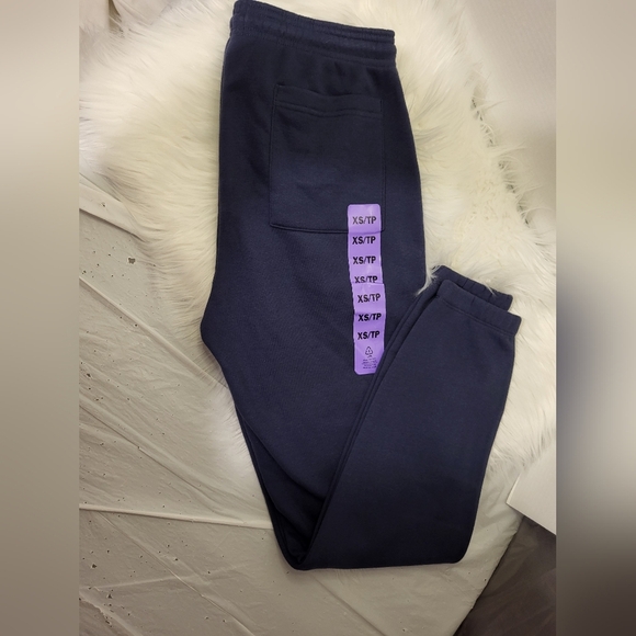 NEW- GAP Deep Blue Sweatpants, Size XS (28) - Picture 5 of 6